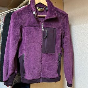 Mountain Hardwear Purple Fleece Jacket